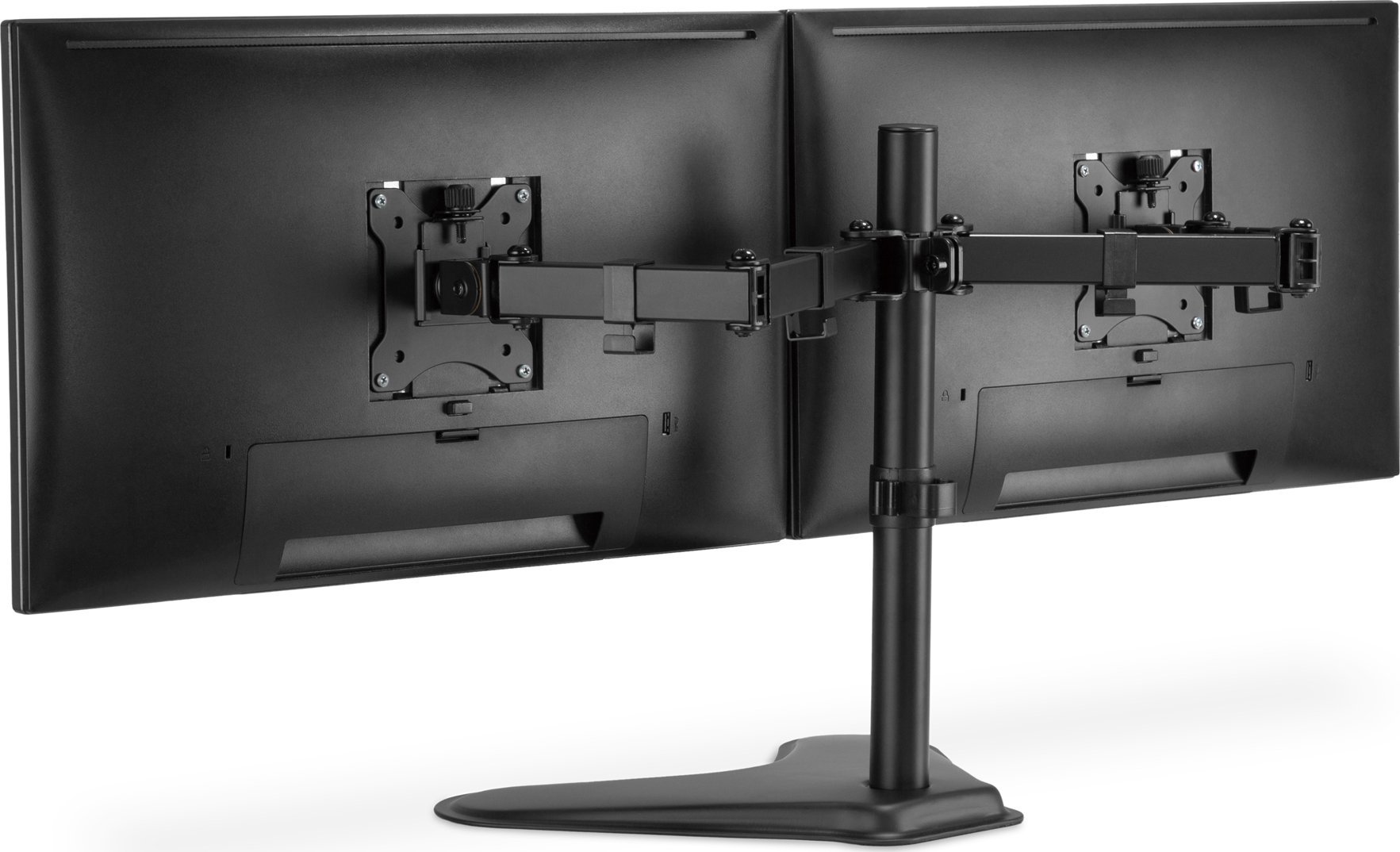 Држач за монитор за маса Digitus DA-90401, за 2 монитори 15"-32", 8 kg, црна