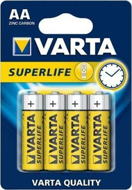 Батерии Varta Superlife AA R6, 4 парчиња