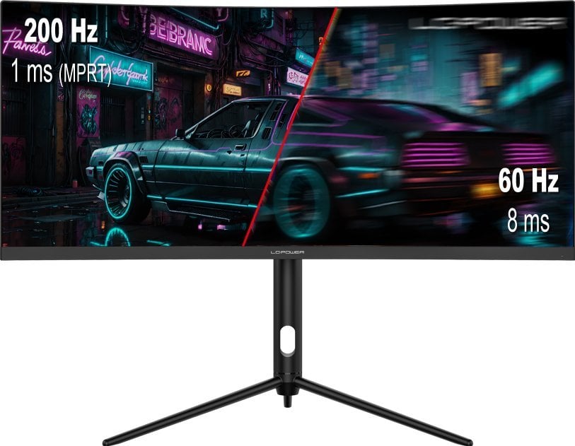 Monitor gaming LC-Power LC-M30UWFC, 30", 200Hz, UltraWide, i zi