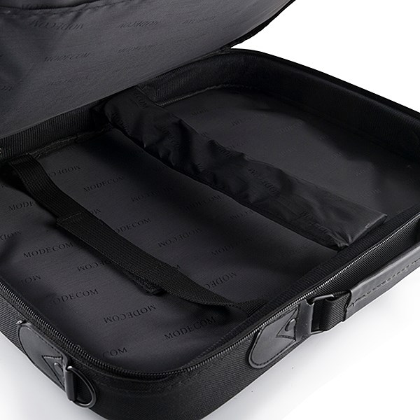 Çantë dore për laptop Modecom MARK, 15.6", e zezë / e kuqe