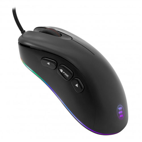 Maus gaming Eshark Aikuchi ELS-M3, 8D 7200DPI, RGB, i zi