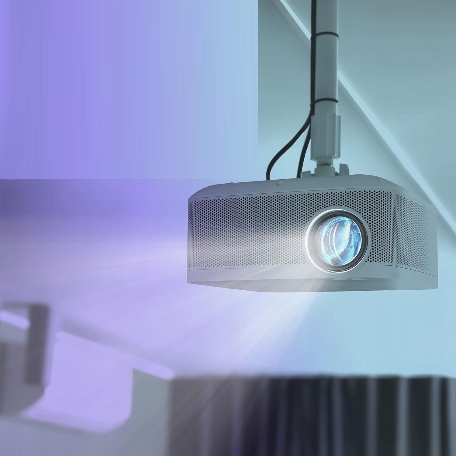 Projektor Kodak FLIK X10, Full HD 1080p, 120", i bardhë