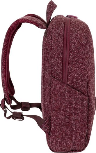 Çantë shpine RivaCase Anvik 7923, 13.3", për laptop, e kuqe burgundy