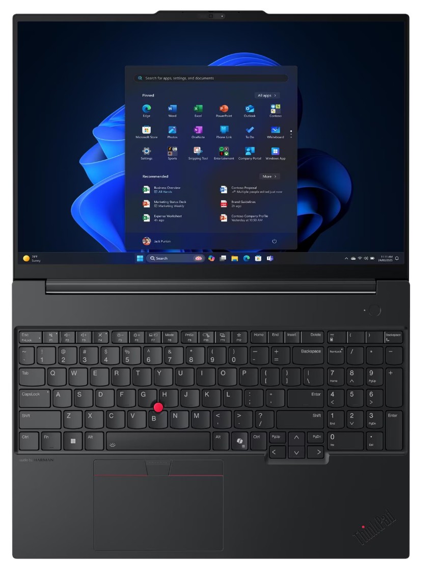 Laptop Lenovo ThinkPad E16 Gen 3, 16", Intel Core Ultra 7 255H, 32GB RAM, 1TB SSD, Intel Arc 140T, i zi