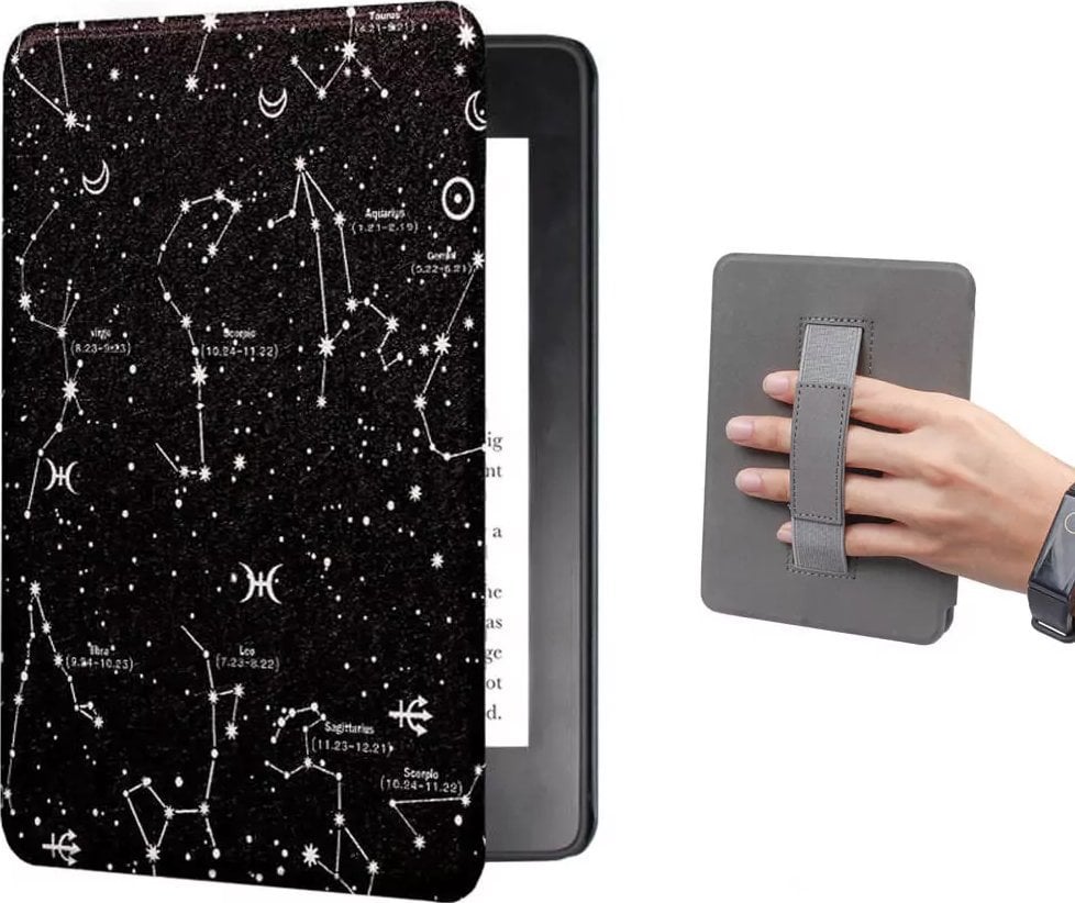 Kapak mbrojtës Strado Graphic Case për Kindle Paperwhite 5, plastik, me mikrofibër, shumëngjyrësh