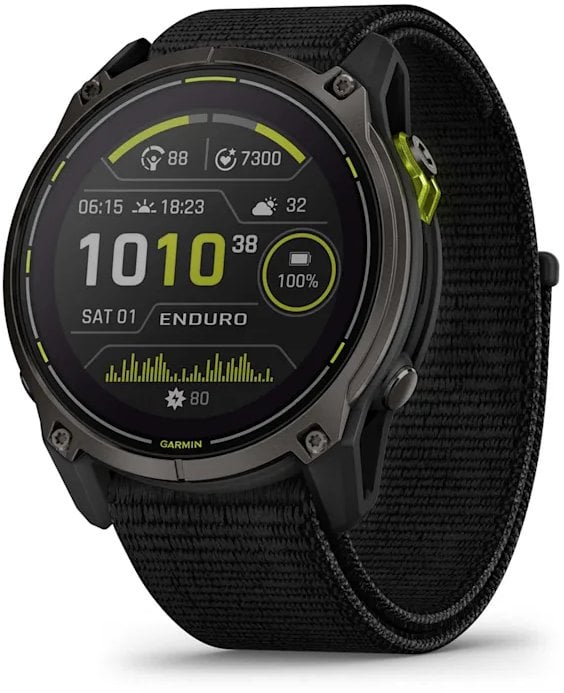 Orë smart Garmin Enduro 3, e zezë