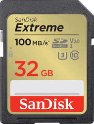 Kartë memorie SanDisk Extreme XVT, 32GB, 100MB/s, U3