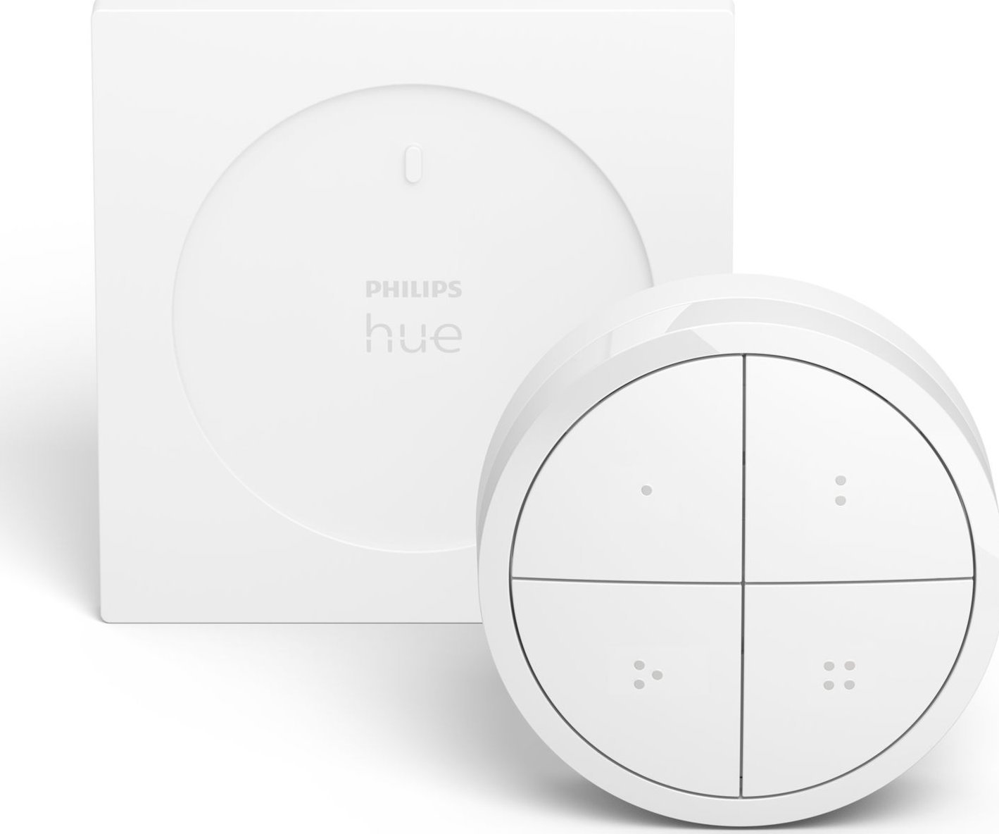 Telekomandë inteligjente Philips Hue Tap Dial Switch, me rrotullim, e bardhë
