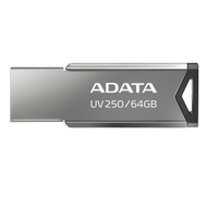 USB ADATA UV250, 64GB, e argjendtë