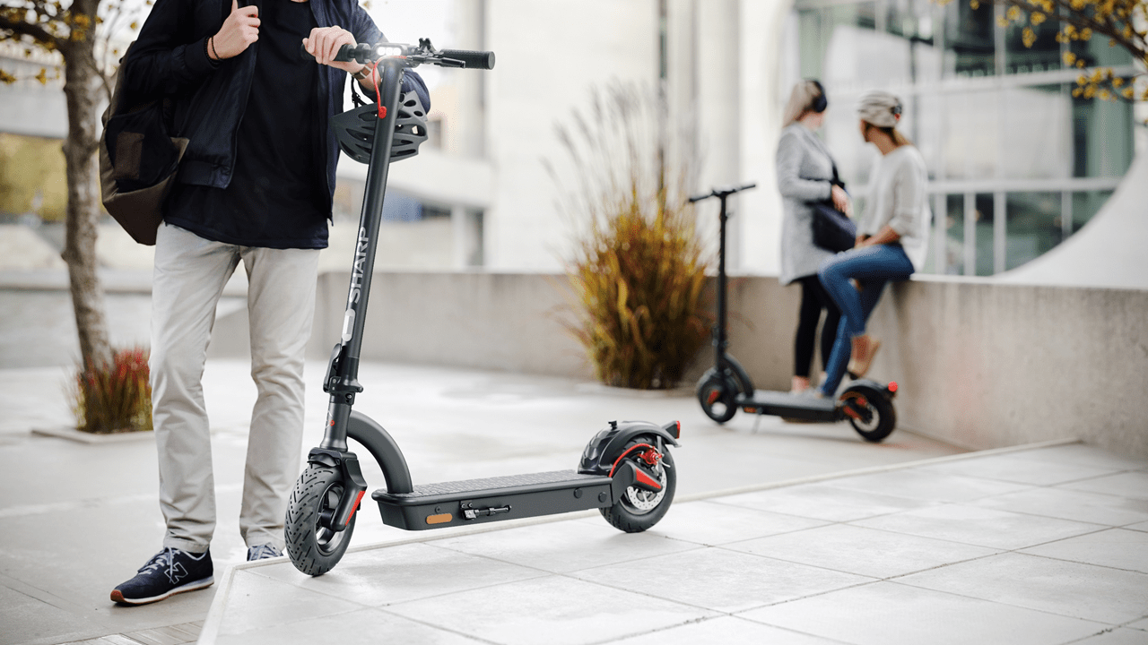 Trotinet Elektrik - SHARP E-Scooter Electric (EM-KS1AEU-B)