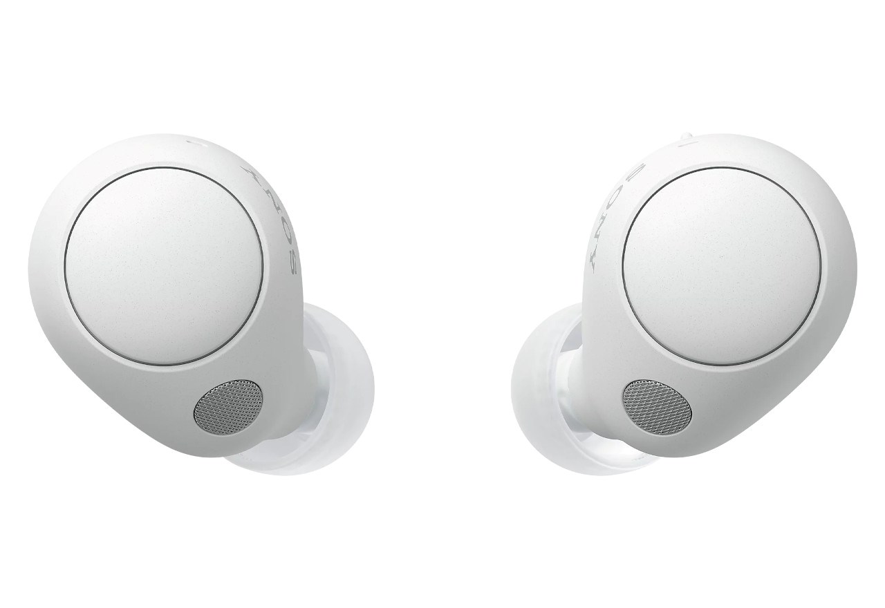 Kufje Sony WF-C700N, Bluetooth, të bardha