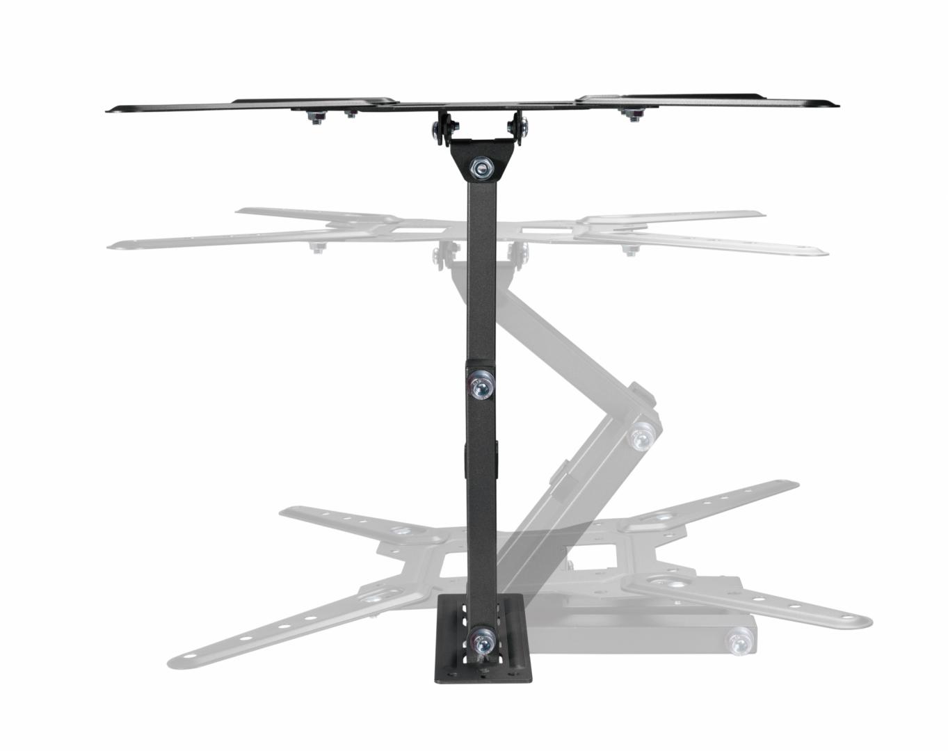Mbajtëse muri për TV Serioux TV68-443, 23-55", 30kg, e zezë