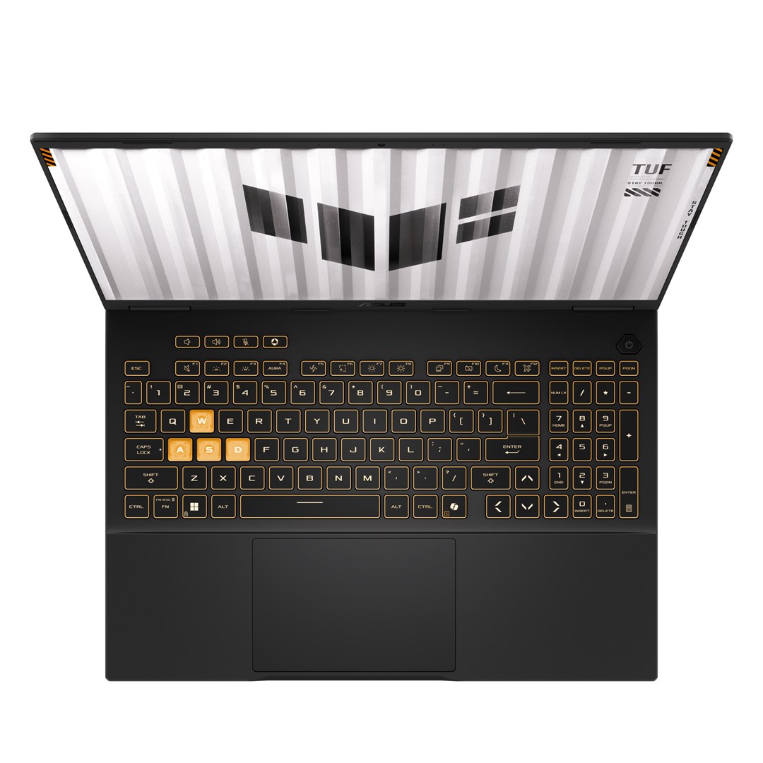 Laptop ASUS TUF F16 FX608JPR, 16" FHD+, i7 14650HX, 16GB, 1TB SSD, RTX 5070, i hirtë i mbyllur