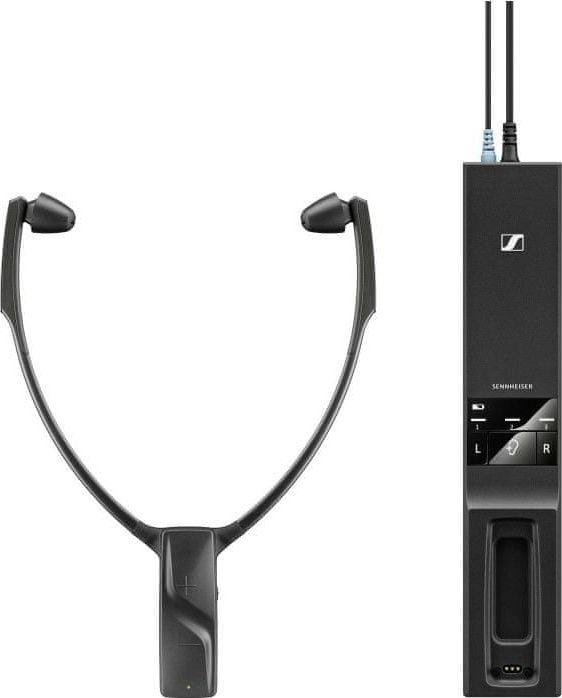 Kufje Sennheiser RS 5200, 12 orë, 70m, të zeza