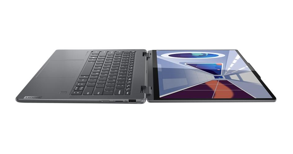 Laptop Lenovo Yoga 7, 14", AMD Ryzen 5 7535U, 16 GB RAM, 512 GB SSD, i hirtë