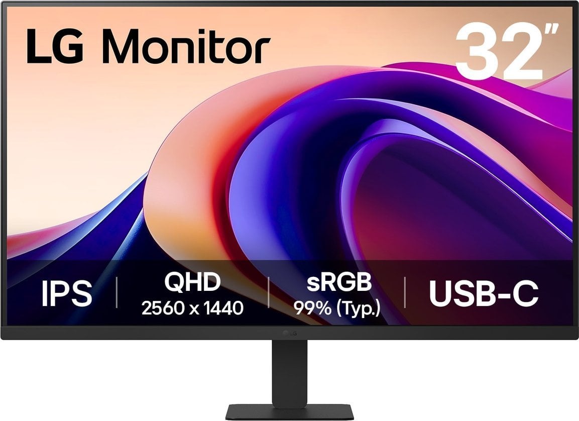 Monitor LG 32U631A-B, 31.5", QHD 2560 x 1440, 100Hz, i zi