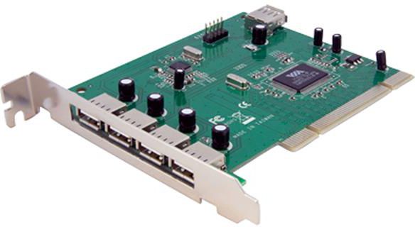 Kartë zgjerimi USB për PCI StarTech PCIUSB7, 7 porta USB 2.0, PCI 2.2