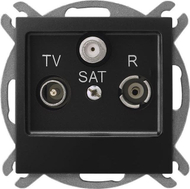 Prizë RTV SAT Ospel IMPRESJA GPA YS m 33, end terminale, black metallic