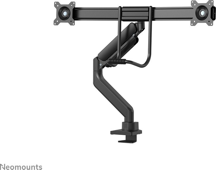 Mbajtës tavoline për monitorë Neomounts DS75-450BL2, për 2 monitorë 17"-32", i zi