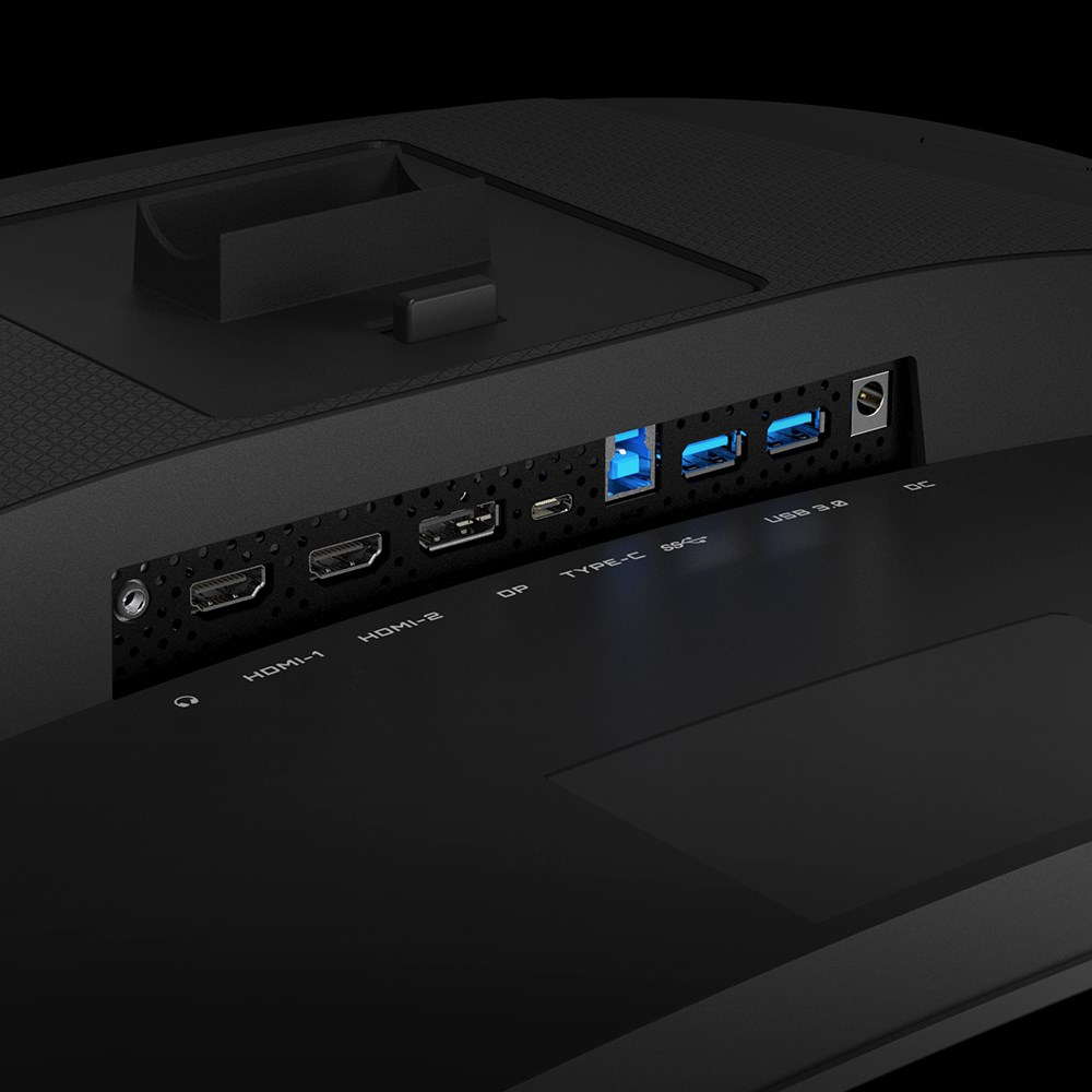 Monitor Gigabyte M32QC LED, 31.5", 2560 x 1440, 165 Hz, i zi