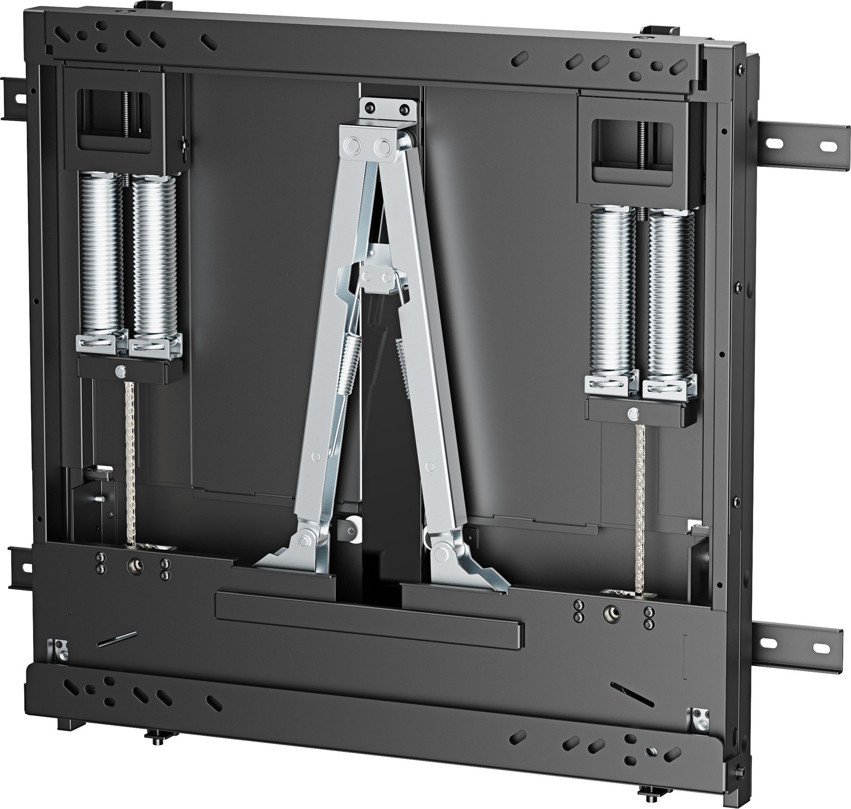 Mbajtëse muri TV LevelOne Equip 650346, 60-100", Up Down, e zezë