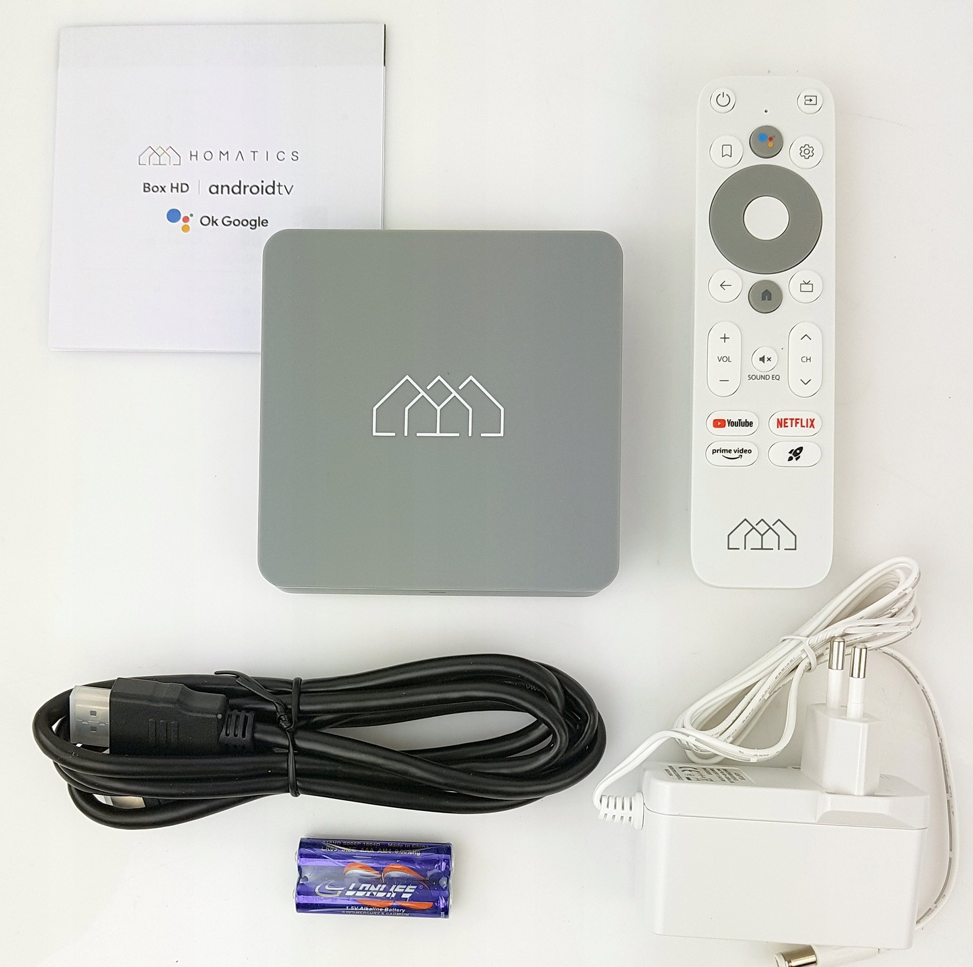 Box TV Homatics Box HD, Android TV 11, 32GB, Full HD, i zi