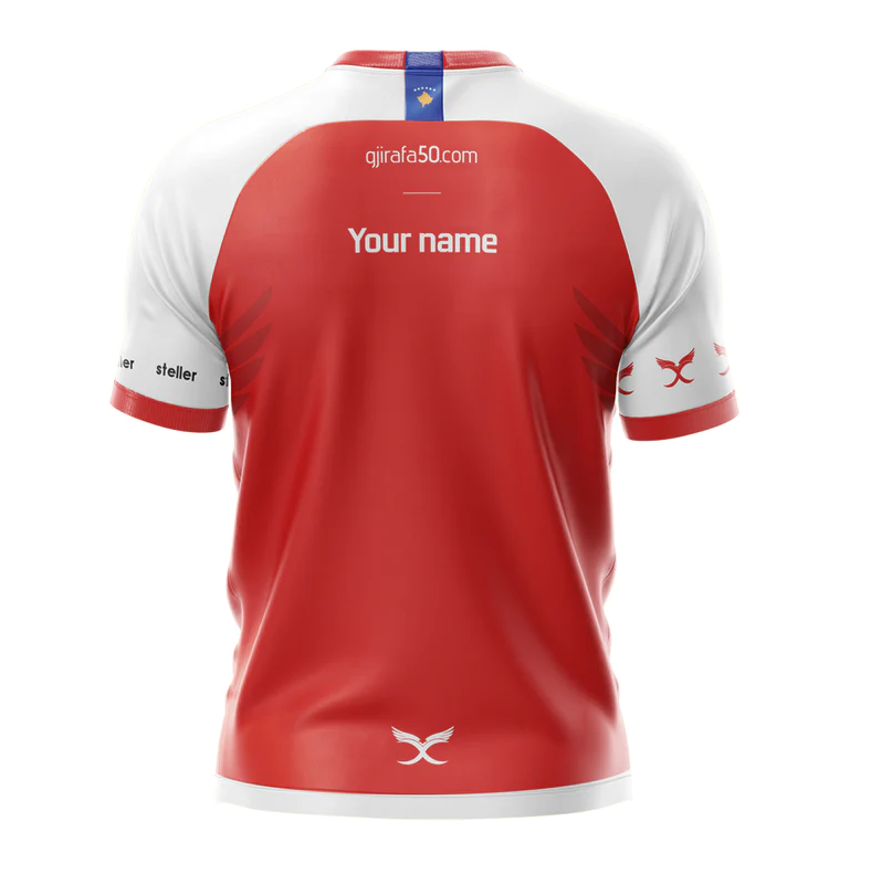 Gjirafa50 X Team Custom Jersey (Red Edition) - M