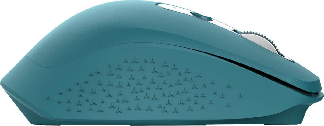 Maus Trust Ozaa, wireless, USB, i kaltërt