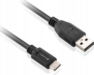 Kabllo USB Gogen USB në USB C, 2m, e zezë