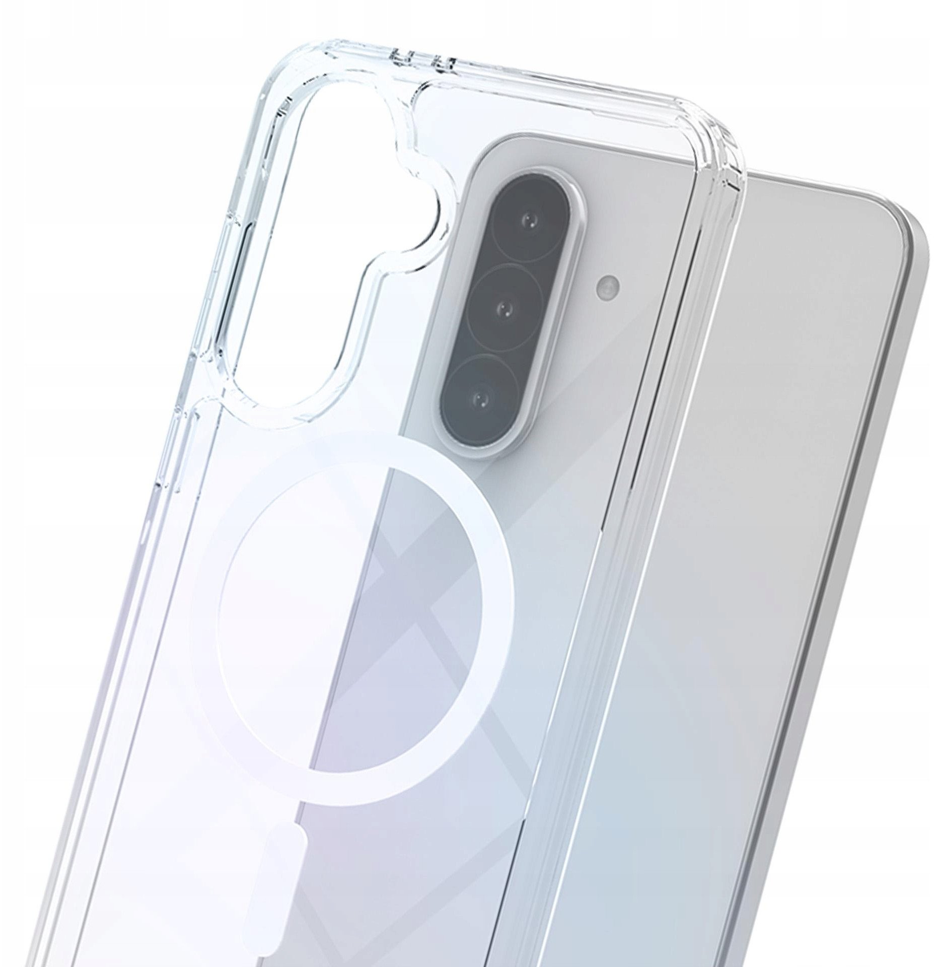 Futrollë 3MK Armor MagCase për Samsung Galaxy A36, magnetike, transparente