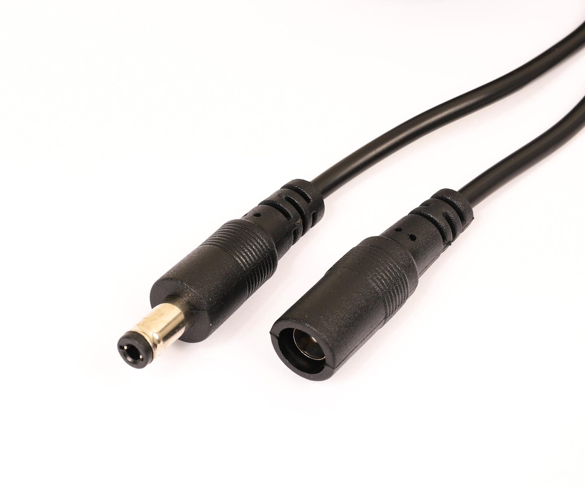 Kabllo energjie DC MITON KWG‑20DC, prizë 2.1 × 5.5 mm, e zezë
