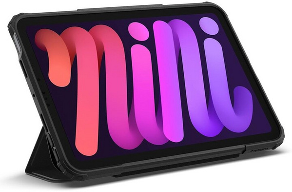 Футрола на преклоп Spigen Ultra Hybrid Pro за таблет Apple iPad mini 6 2021 година, црна