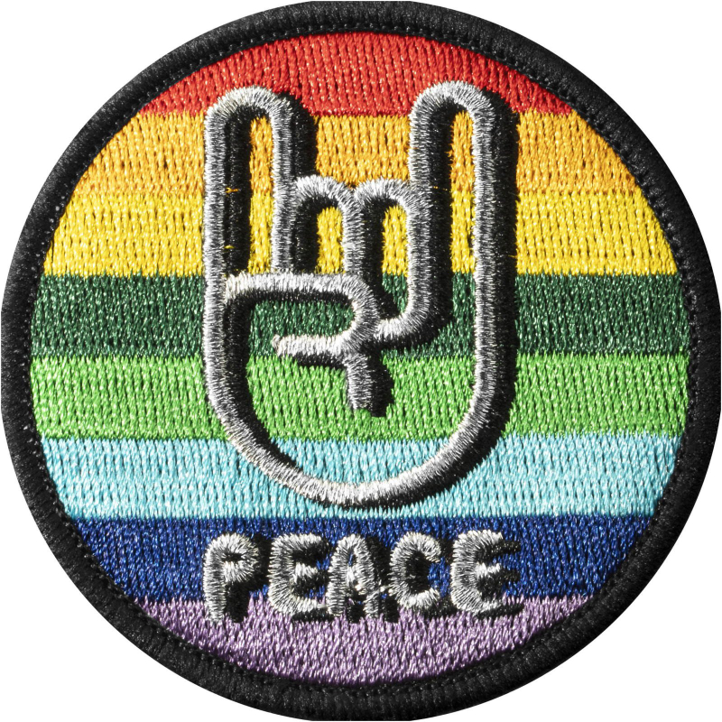 Badge magnetik Laut MAGMOJI Peace për MagSafe, dekorativ, shumëngjyrësh