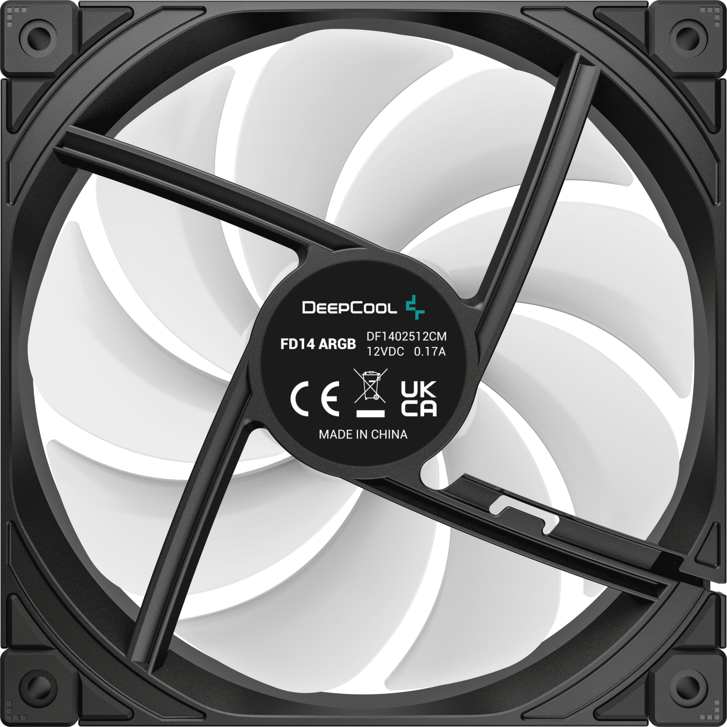 Ventilator PC DeepCool FD14 ARGB, 140mm, ndriçim ARGB, i zi