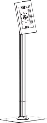 Stendë dyshemeje për tablet Neomounts FL15-650, 9.7"-11", 126 cm, e bardhë