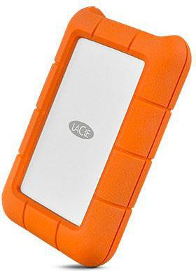 Hard disk i jashtëm LaCie Rugged STFR1000800, 1TB, USB C, portokalli