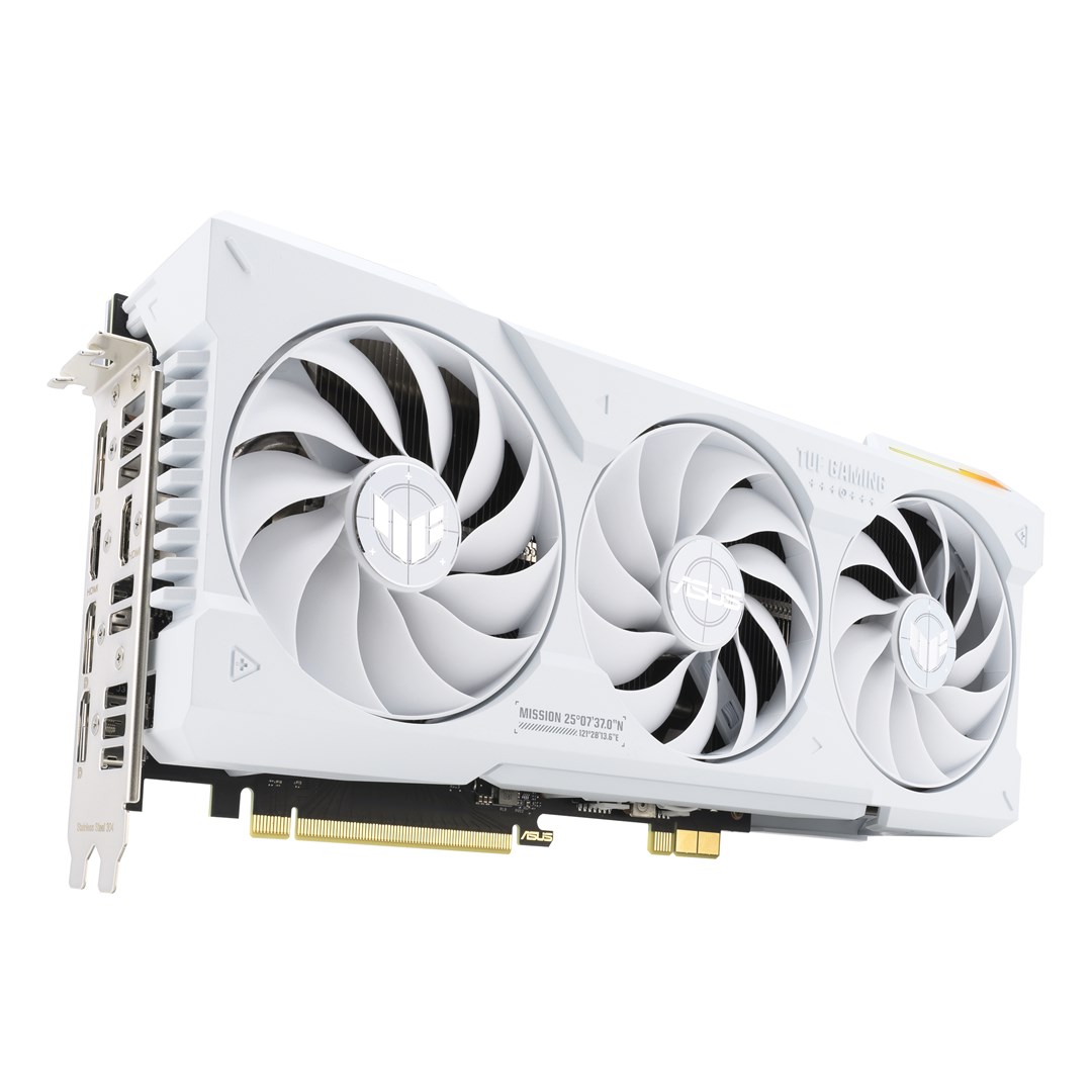 Kartelë grafike ASUS GeForce RTX 4070 Ti SUPER BTF TUF OC, 16GB, e bardhë