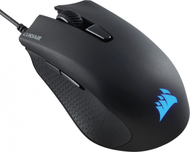 Гејминг глушец Corsair HARPOON RGB PRO, со кабел, оптички, црн
