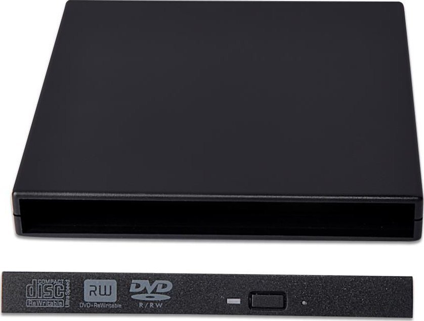 Kuti e jashtme për ODD CoreParts MSE-ODD12.7, 12.7 mm, për DVD CD, e zezë