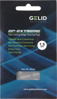 Pad termik Gelid Solutions GP-Extreme 12W, 80x40x1.5mm, 1 copë