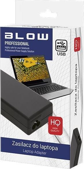 Adapter karikues për laptop Blow Samsung 4288, 19V 4.74A 90W, konektor 5.5 mm, i zi