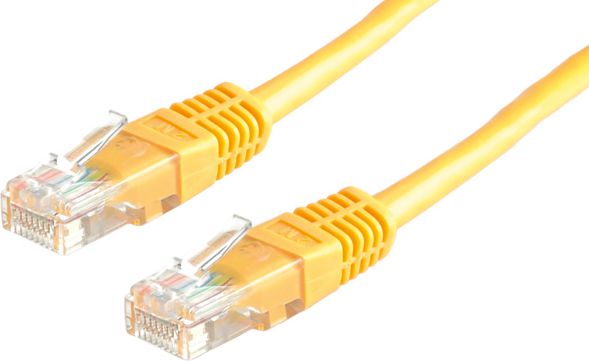 Kabllo etherneti Roline, 5m, e verdhë