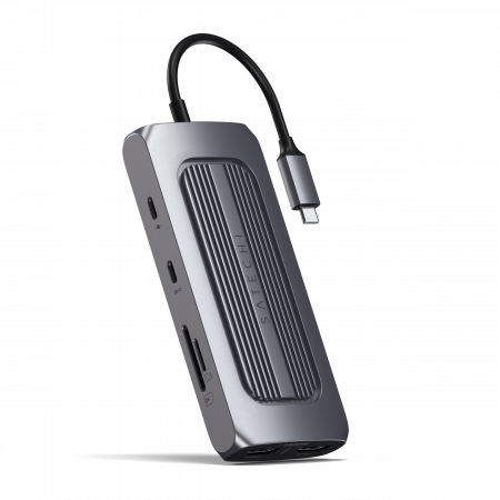  Multiport Satechi Aluminium USB-C MX, сив