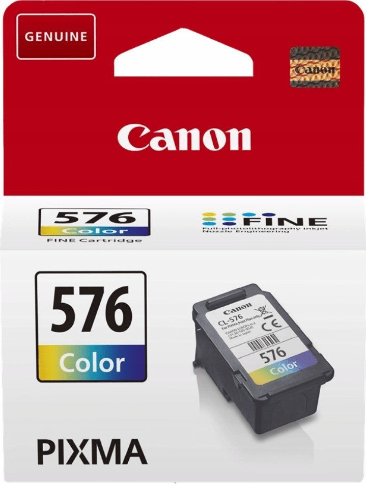 Patronë boje Canon CL-576 Tri Colour, origjinale, me ngjyra