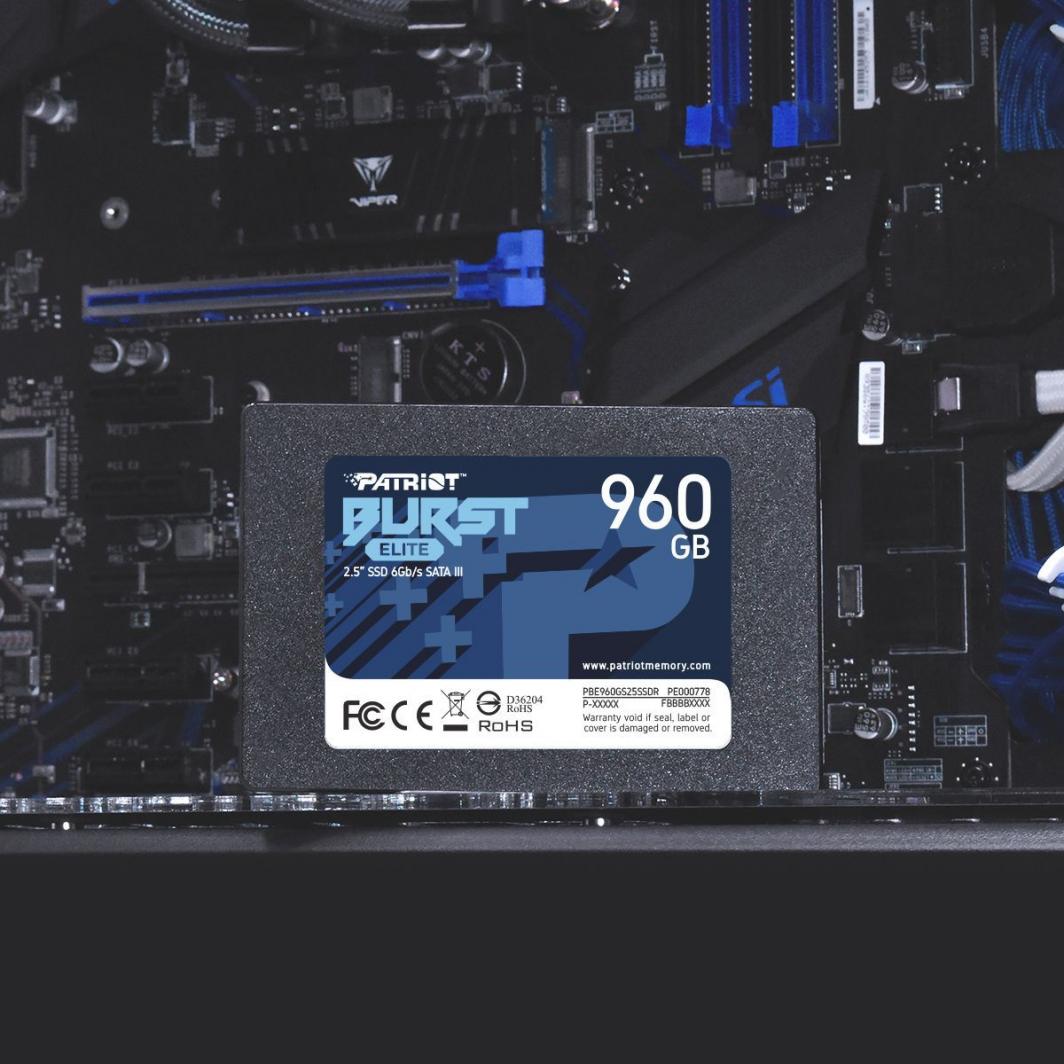 Disk Patriot Burst Elite, 2.5 "- 960GB