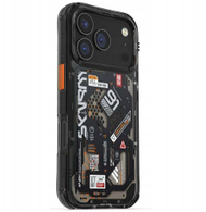 Kapak telefoni Skinarma Spectra për iPhone 17 Pro, me karikim magnetik, i zi
