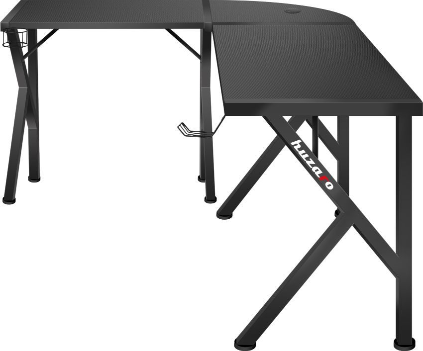 Tavolinë Huzaro Hero 6.3, 154 cm x 48 cm, e zezë