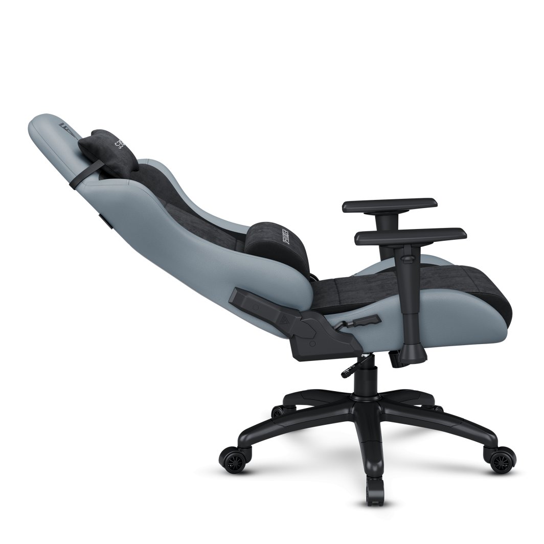 Karrige SENSE7 Spellcaster FUKU XL, material+lëkurë, e zezë/ hirtë