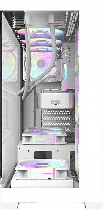 Kutia PC Darkflash DS900, ATX MIDI Tower, 7 ventilatorë ARGB, e zezë