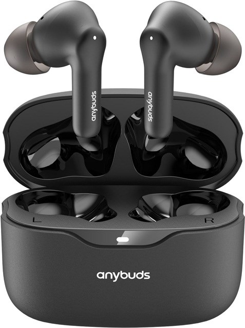 Kufje wireless TOZO Anybuds Pro, ANC, Bluetooth 5.3, IPX4, të zeza